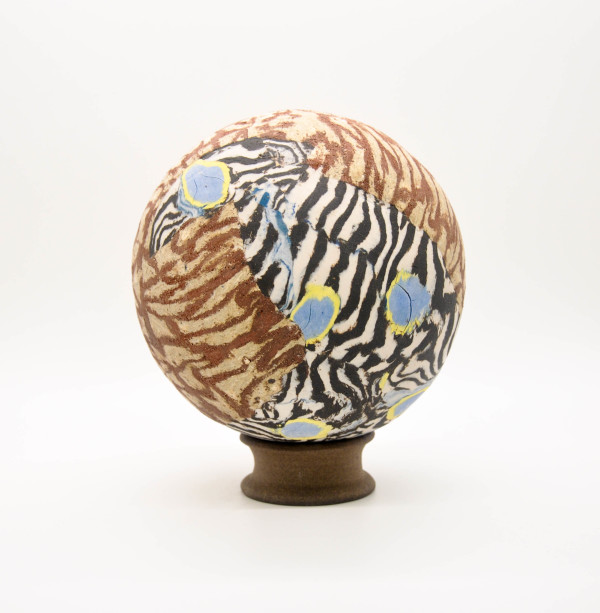 Double Patterned Sphere I by Karen Kuo