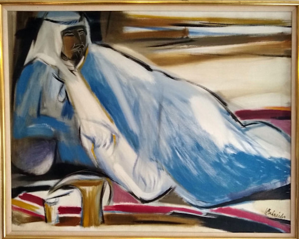 Bedouin Sheik in Jordan - Alexander the Great Expedition by Helen A Schreider