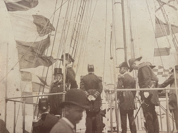 Benjamin Harrison Aboard a Ship by Unknown, United States