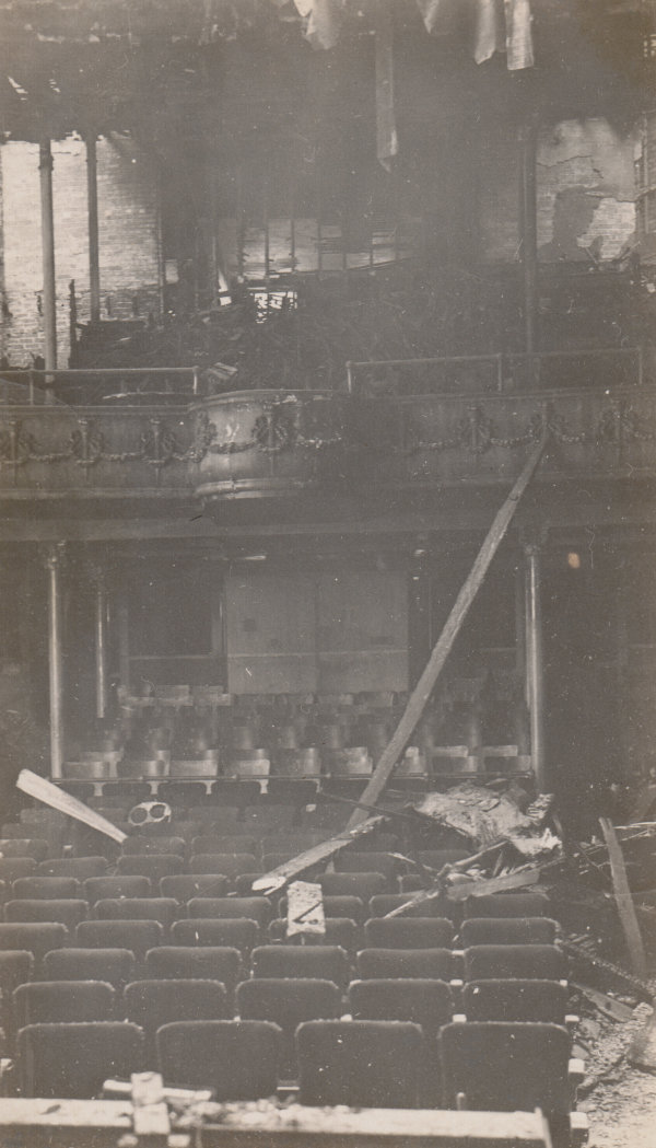 Elyria Theatre Fire by Unknown, United States
