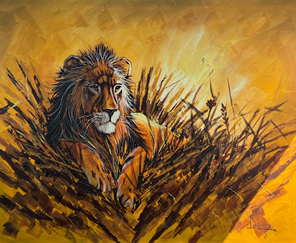 Portrait of a Lion by Unknown DeLongpre