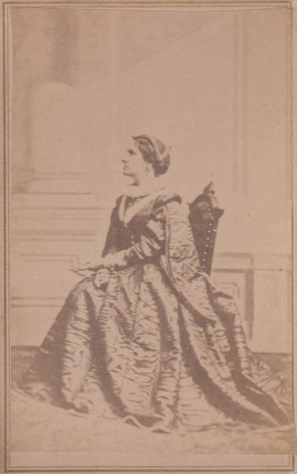 Portrait of Jean Lander as Mary Stuart by Samuel J. Thompson