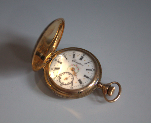 Lady's Pocket Watch by Byron L. Strasburger & Co.