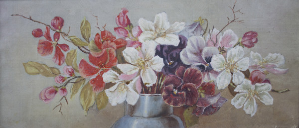 Flowers in a Pitcher by Unknown