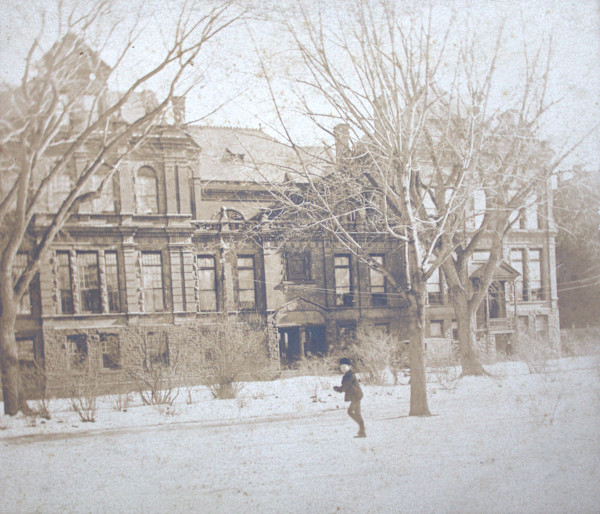 Throwing a Snowball by Unknown, United States