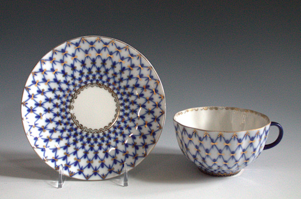 Cup and Saucer by LFZ Lomonosov