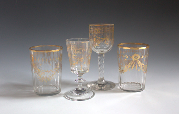 Glasses (Set of Eight) by Unknown, Bohemia