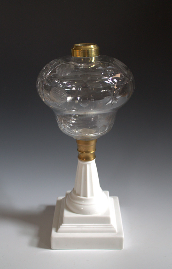Lamp by Boston & Sandwich Glass Company