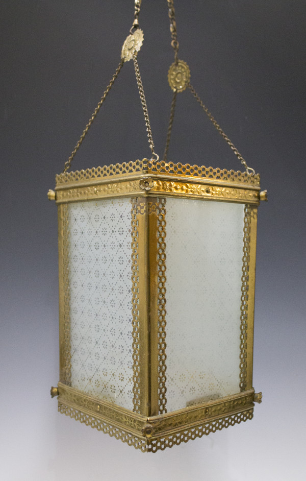 Hanging Gas Lantern by Unknown