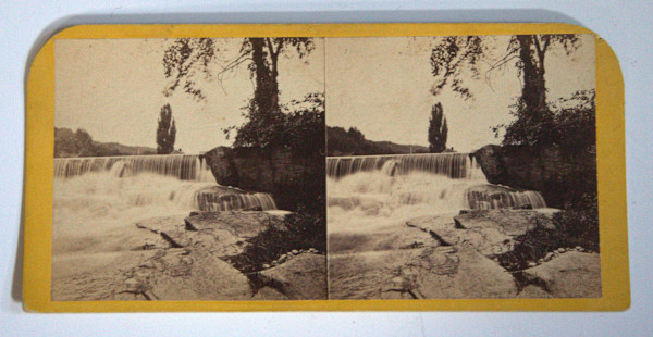 Portion of Second Mill Dam Falls, North Side by E. & H.T. Anthony