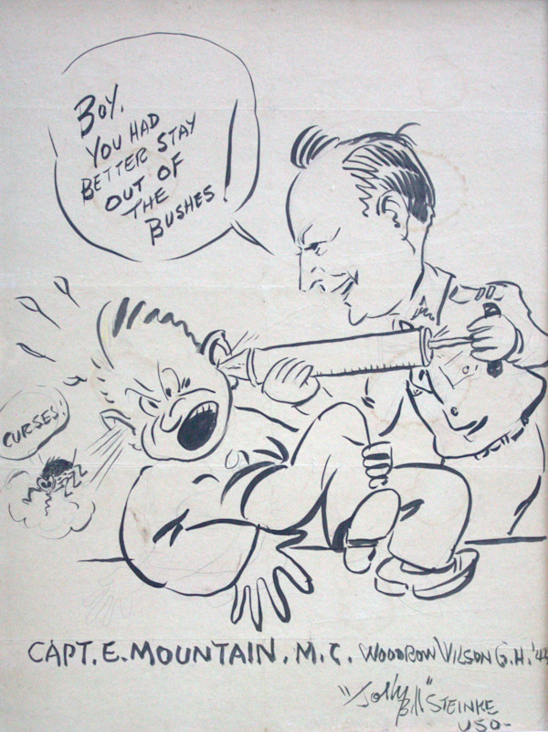 Cartoon by "Jolly" Bill Steinke