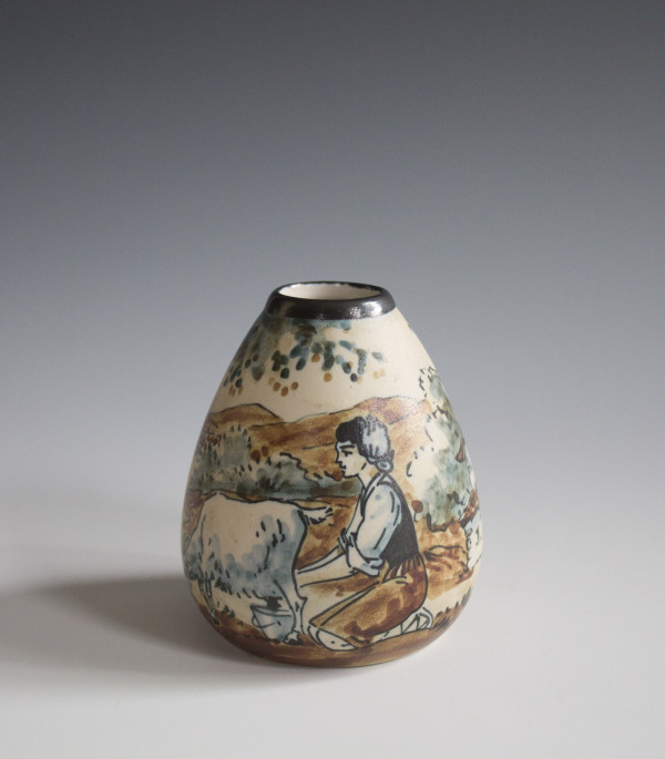 Vase by R.F. (Rudolphe Fischer) Ciboure
