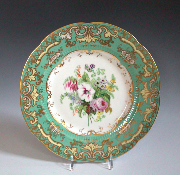 Dessert Plate by Samuel Alcock, John Ridgway