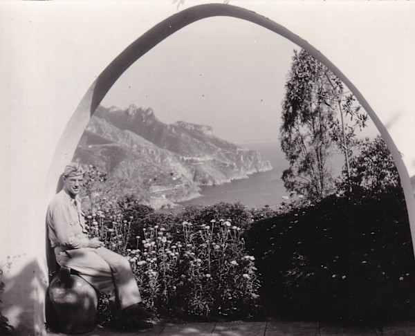 Ravello, Italy (Self-Portrait) by Mitchel A. Obremski