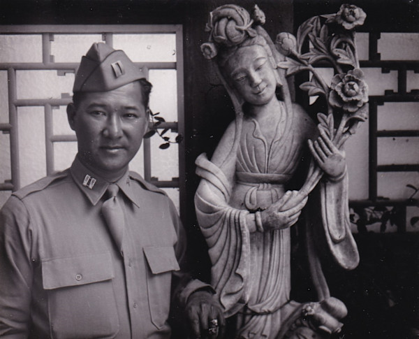 Untitled (Soldier with Guanyin) by Mitchel A. Obremski