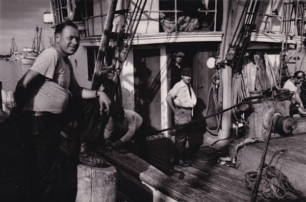 Fishing Boat, France by Mitchel A. Obremski