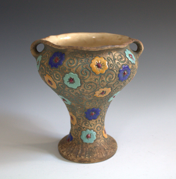 Vase by Teplitz Amphora