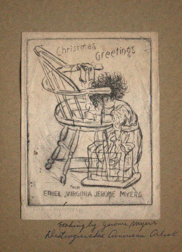 Christmas Greetings by Jerome Myers