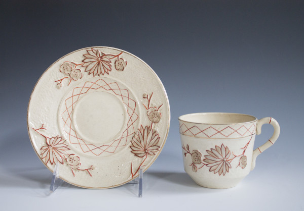 Cup and Saucer by Chesapeake Pottery
