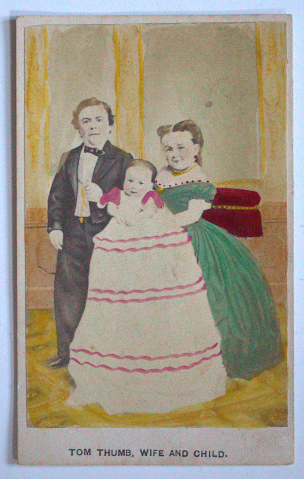 Tom Thumb, Wife, and Child by Unknown, United States