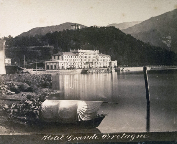 Hotel Grande Bretagne, Lake Como by Carlo Bosetti