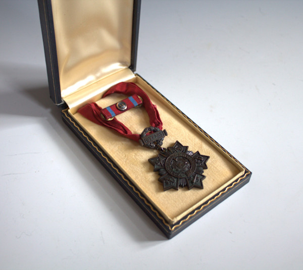 New York Long & Faithful Service Medal by Tiffany & Company