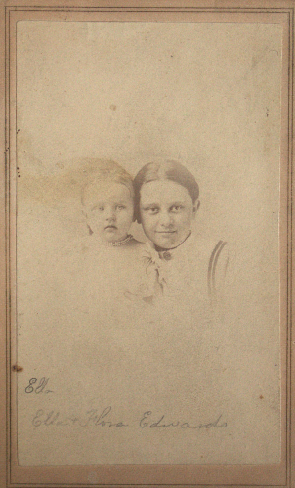 Ella and Flora Edwards by James Fitzallen Ryder