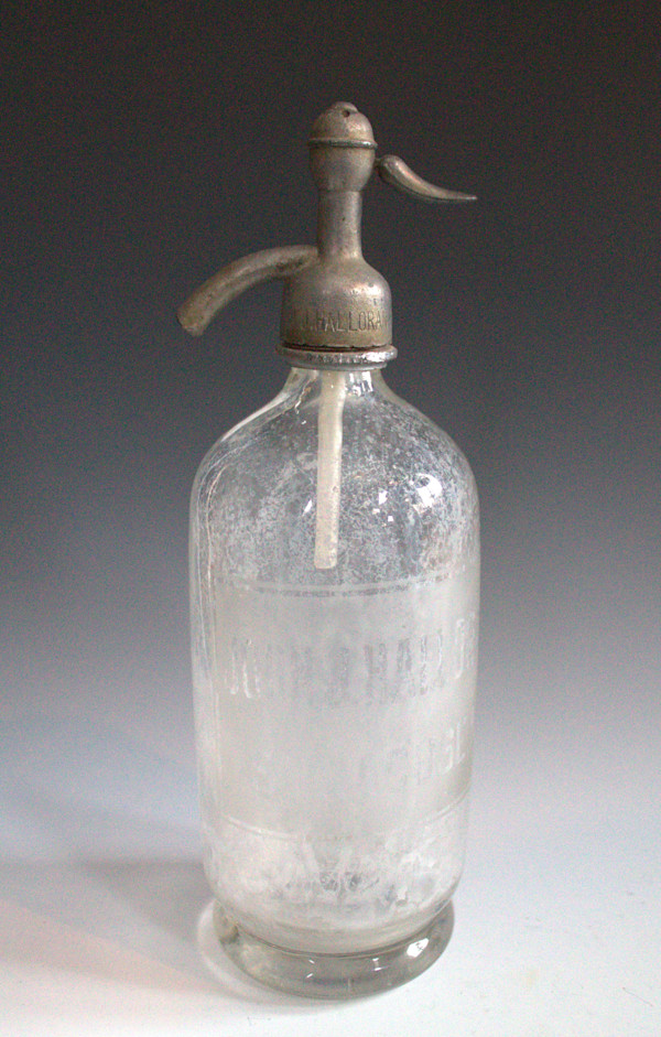 Seltzer Bottle by John J. Halloran Co.