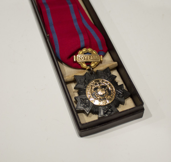 New York State Long and Faithful Service Medal by Dieges & Clust