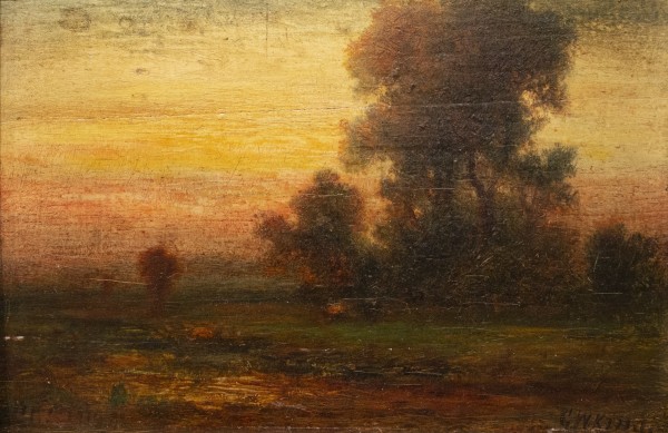 Landscape at Sunset by George W. King