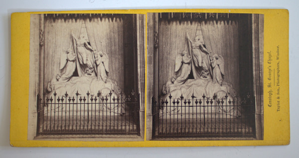 Princess Charlotte's Cenotaph, St. George's Chapel, Windsor Castle by Taylor & Son