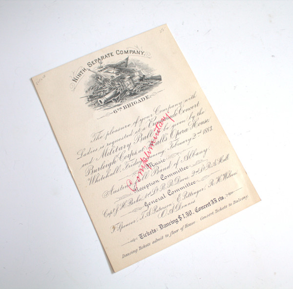 Invitation by Unknown, United States