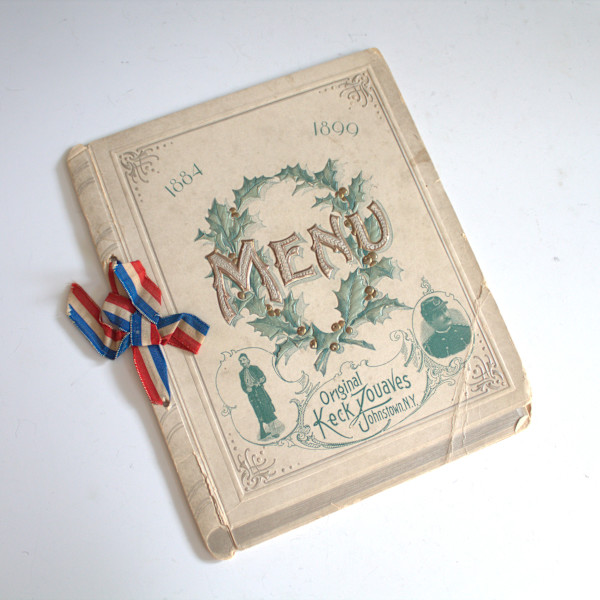 Menu by Brandow Printing Company