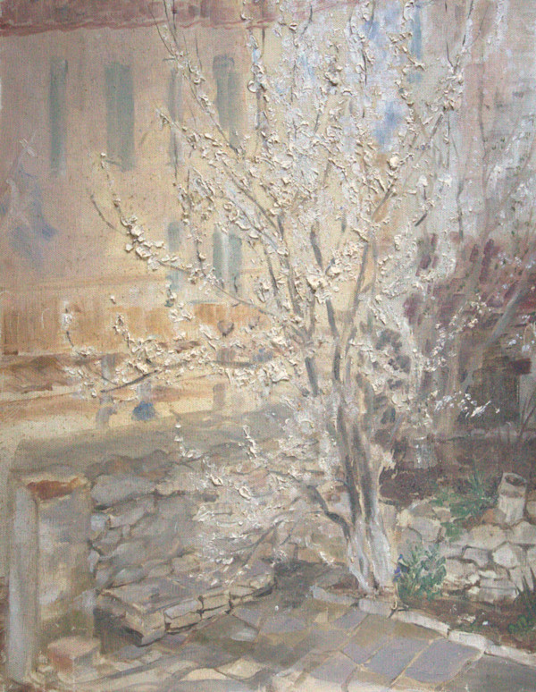 Courtyard Scene by Unknown, Greece