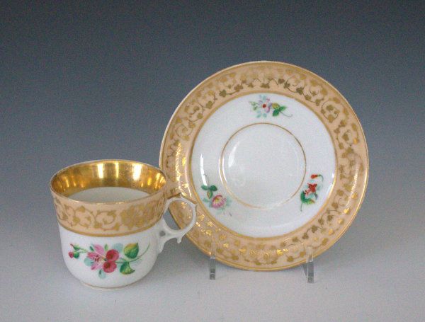 Cup and Saucer by Old Paris