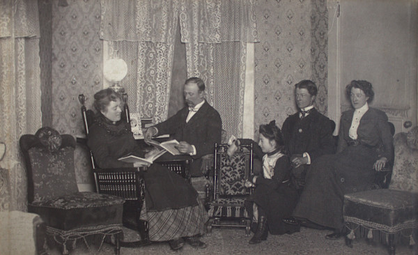 Parlor Reading by George DeWitt