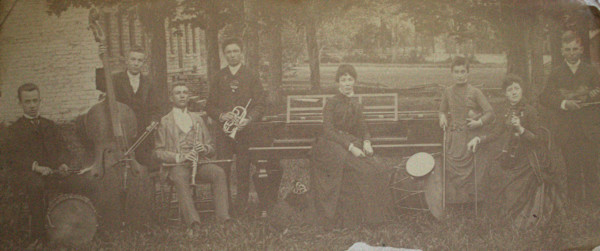 Musicians on the Lawn by Unknown, United States, Image 1.