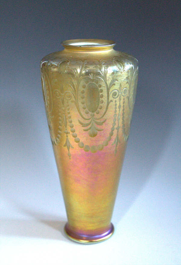 Cabinet Vase by Louis Comfort Tiffany