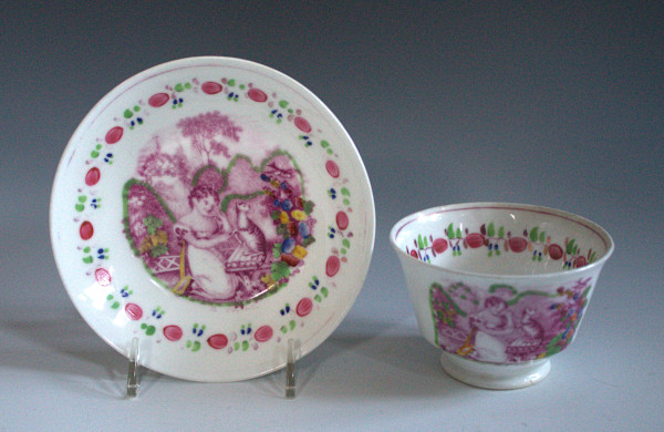 Cup and Saucer by Unknown, England, Image 1.