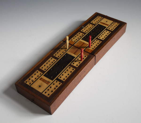 Portable Cribbage Board by Unknown, United States