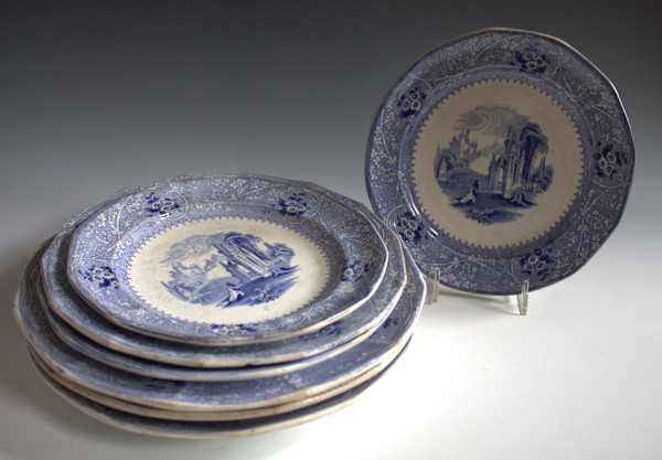 Set of Dishes by William Adams & Sons, Image 2.