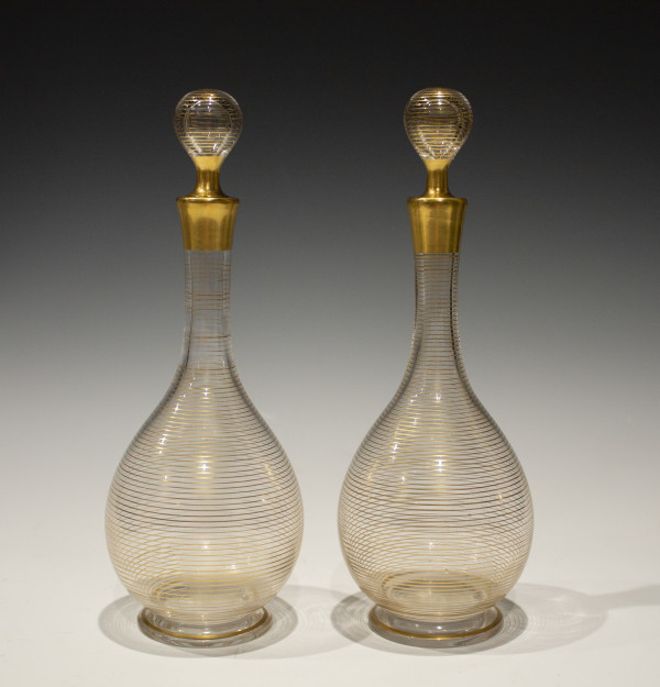Pair of Decanters by Unknown, Bohemia