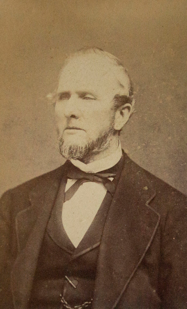 Portrait of Dr. Oliver Payson Hubbard by Henry Osgood Bly, Image 1.