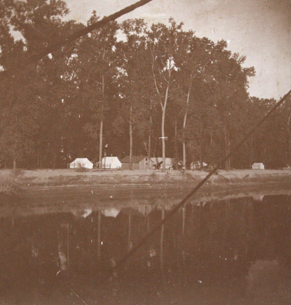 Levee Camp, Mississippi River by Unknown, United States