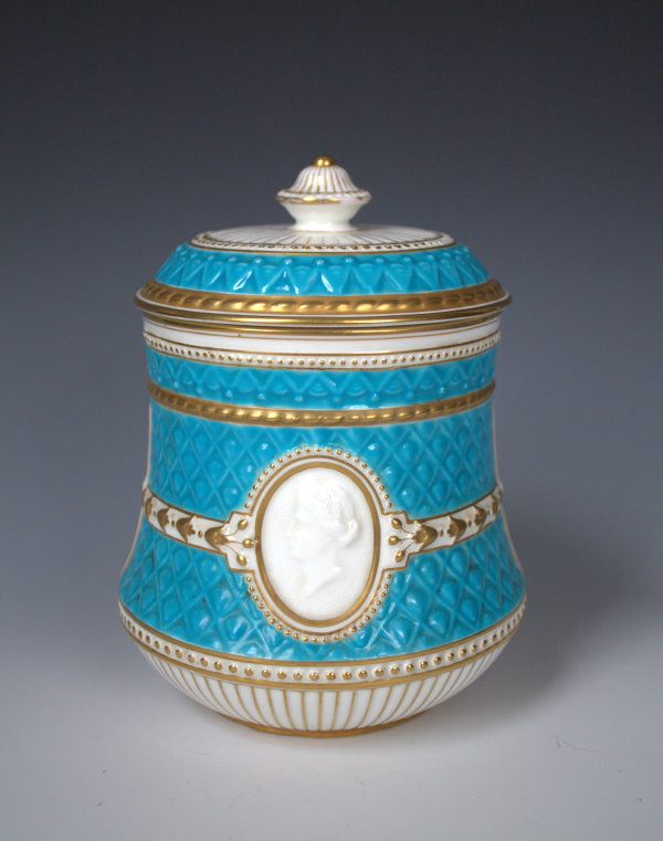 Humidor or Biscuit Jar by Unknown, England