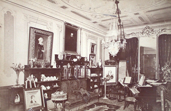 Gilded Age Interior by George Gardner Rockwood