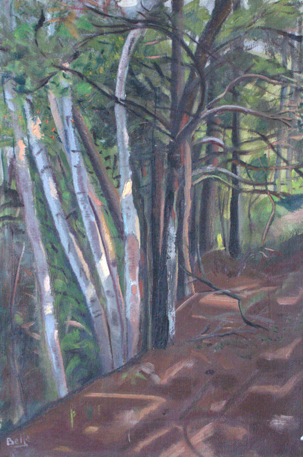 Woodland Path by Belle S. Gitelman, Image 1.