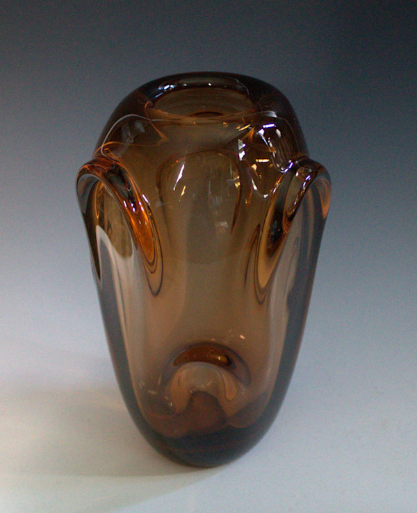 Vase by Jan Kotík, Beránek Skrdlovice Glass Works