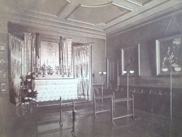 Chapel Scene by George Gardner Rockwood