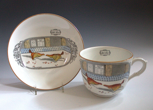 Mush Cup and Saucer by Adams & Company, Henry Alken